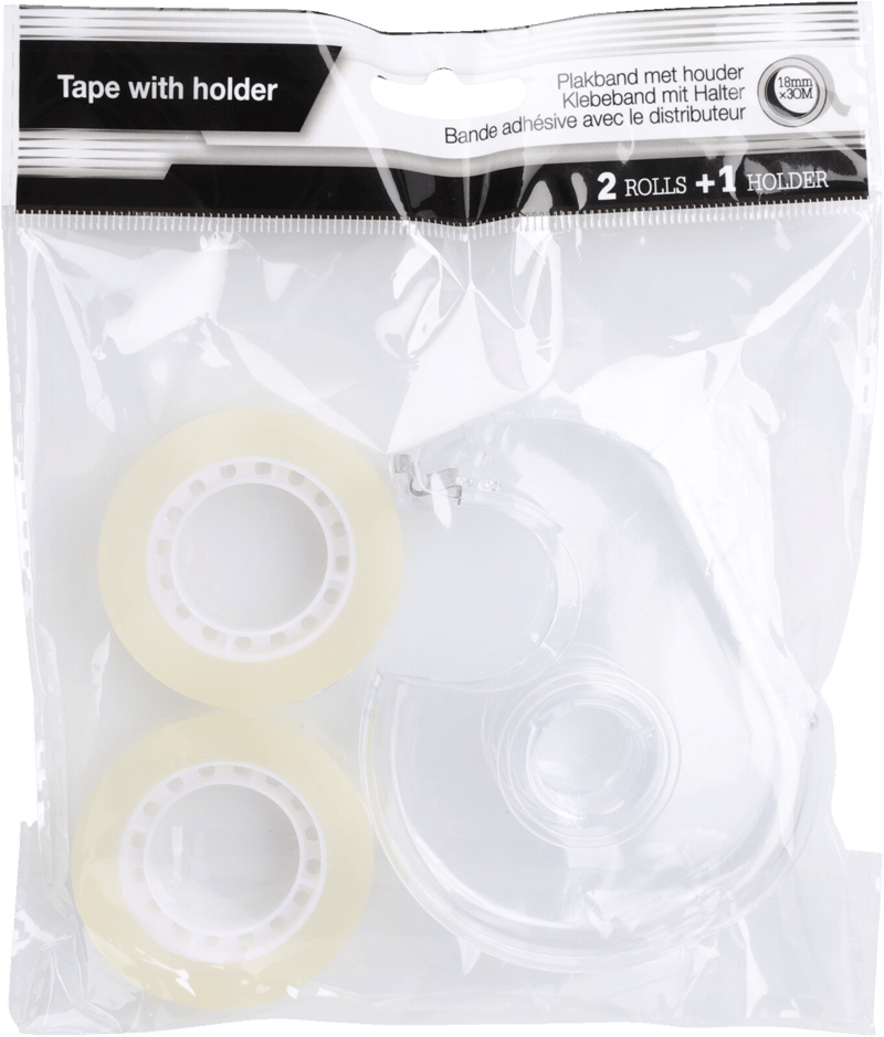 2 Tape Ruller m. Holder