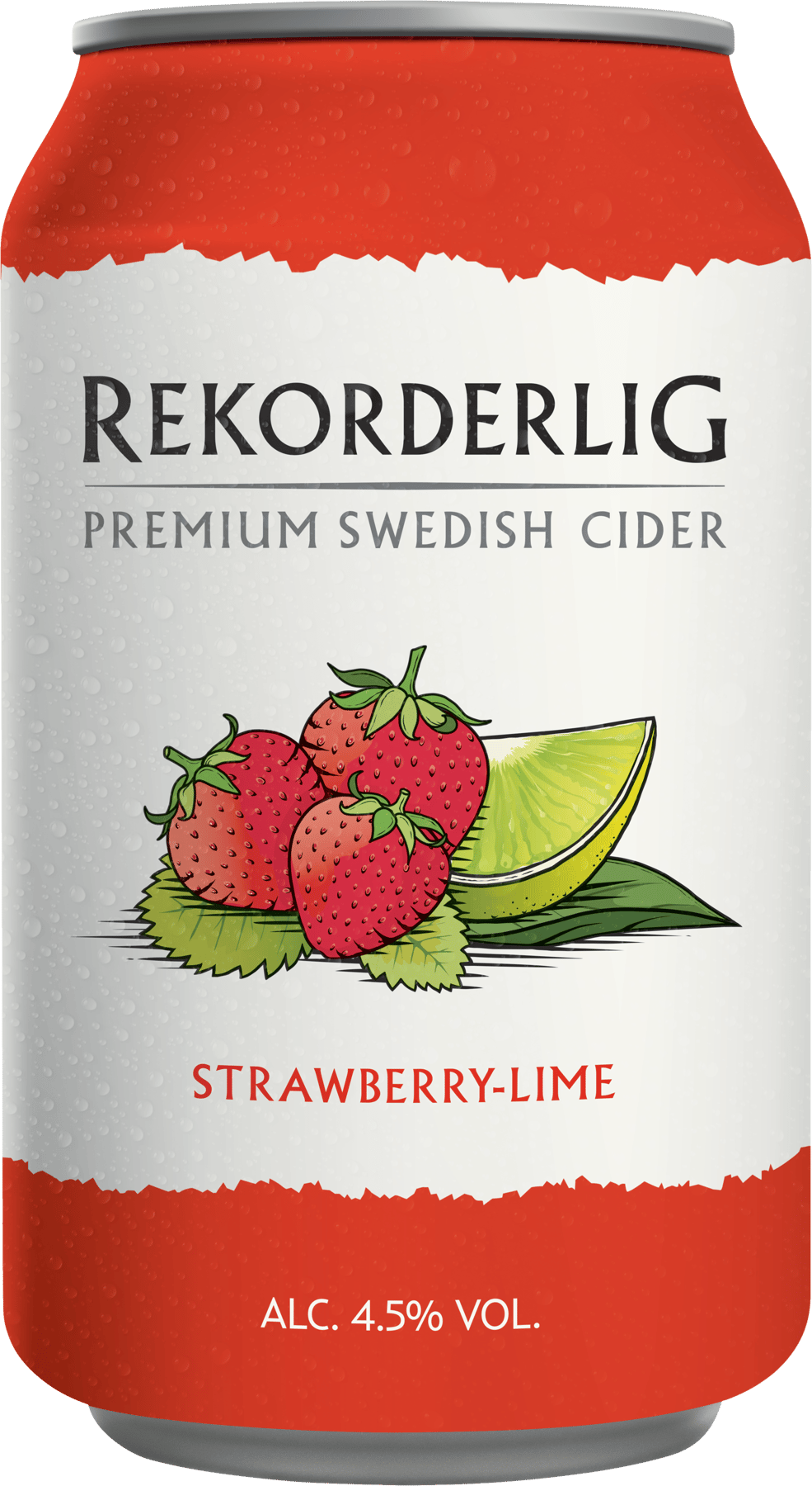 Rekorderlig Strawberry Lime 4,5% 24 x 33 cl.