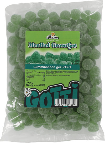 Modellbild av Menthol Toppe Rexim 625g