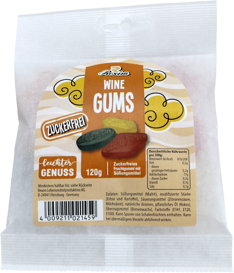Wine Gums Sukkerfri Rexim