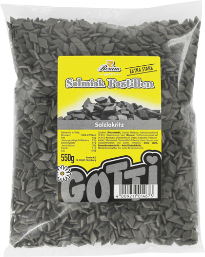 Modelbillede af Salmiak Pastiller Rexim 550g