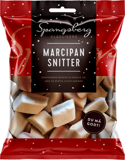 Modelbillede af Marcipansnitter Spangsberg 175g