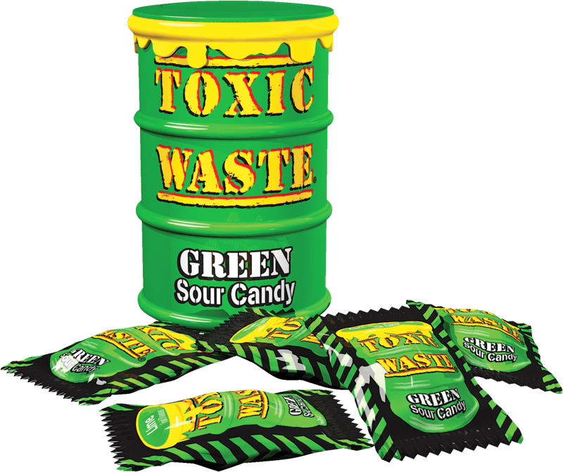 Green Drum Toxic Waste