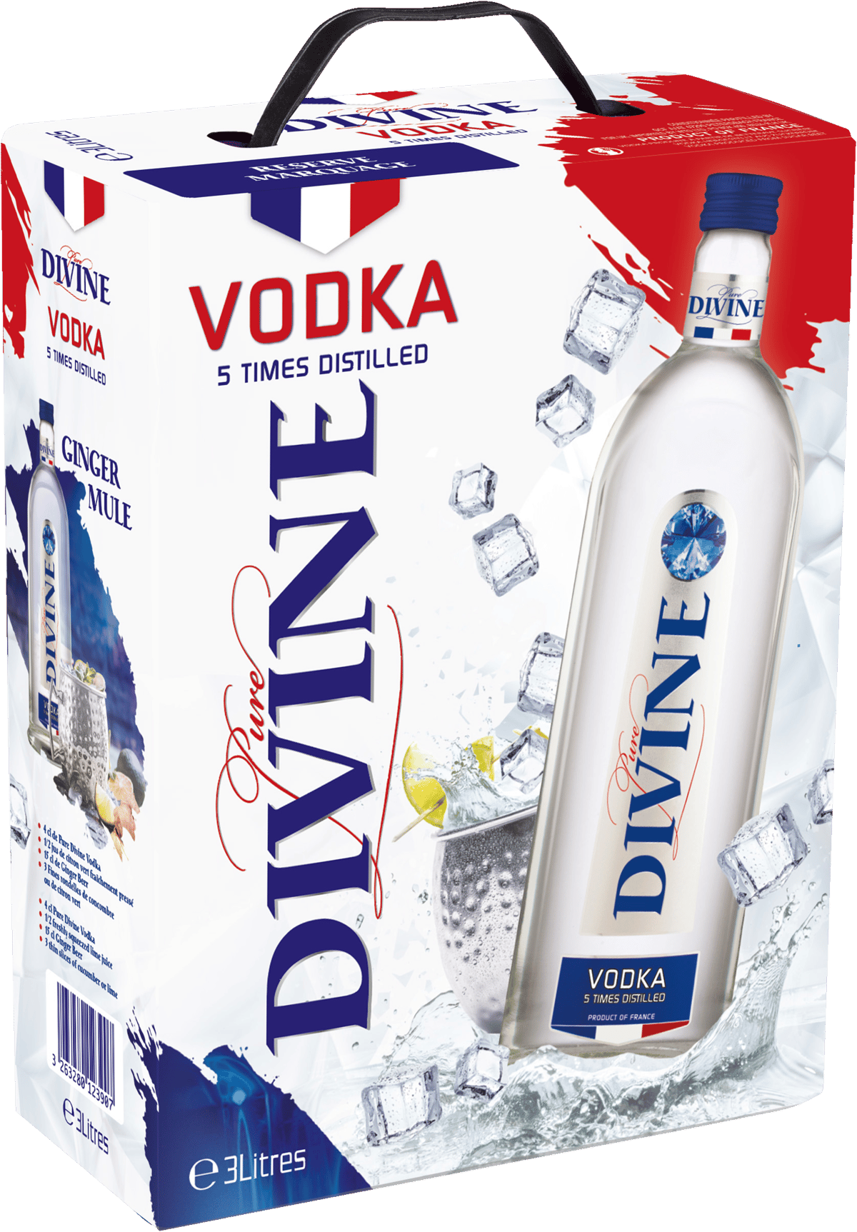 Divine Vodka 3l 37,5% BIB