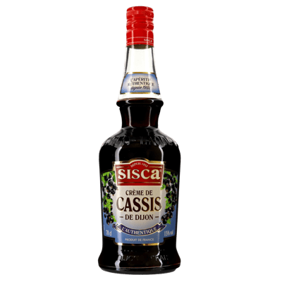 Modelbillede af Creme de Cassis Sisca 15% 0,7 l.