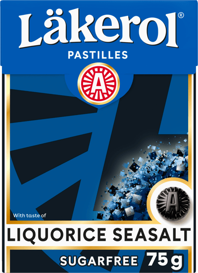 2 stk. Läkerol Big Pack Sea Salt 75 g