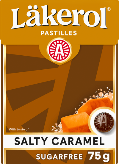 Modelbillede af Cloetta Läkerol Big Pack Salty Caramel 75 g