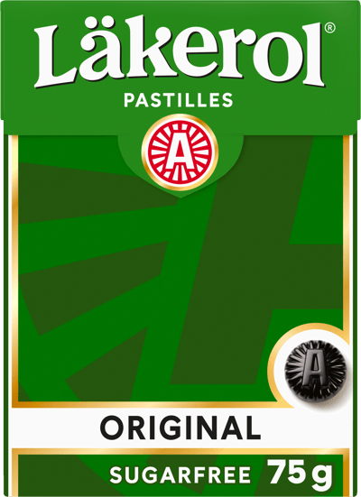 Modelbillede af Läkerol Big Pack Original 75 g