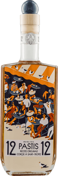 Modelbillede af 12/12 Pastis de Saint Tropez Rendezvous en Terrasse 45% 0,7L