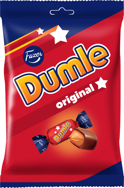 Modelbillede af Fazer Dumle Original 200g