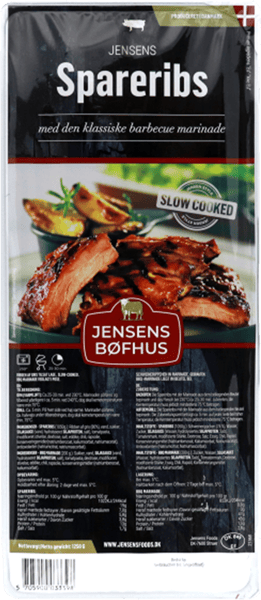 Modelbillede af Spareribs 1250g Sous Vide