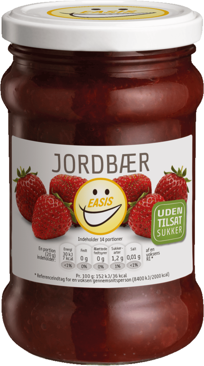 EASIS Jordbær Marmelade
