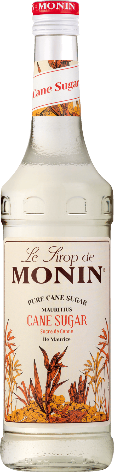 MONIN Sirup Rørsukker 0,7 l.