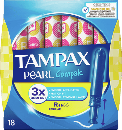 Modelbillede af Tampax Compak Pearl Regular SP