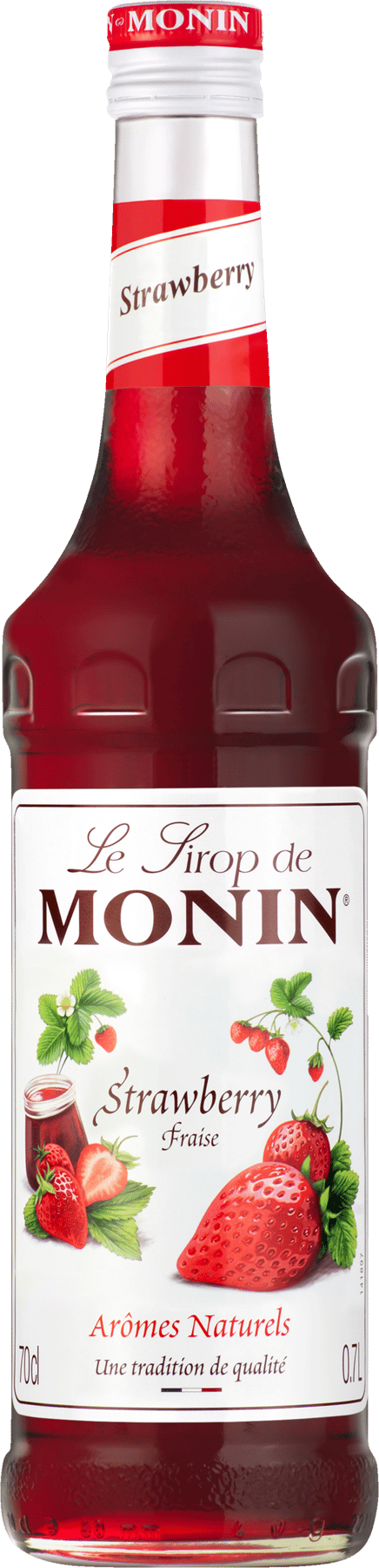MONIN Sirup Jordbær 0,7 l.