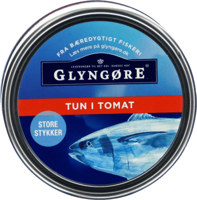 2 ds. Glyngøre MSC Tun i tomat 150 g.