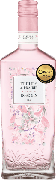 Modelbillede af Fleurs de Prairie Rose Gin 40% 0,7l