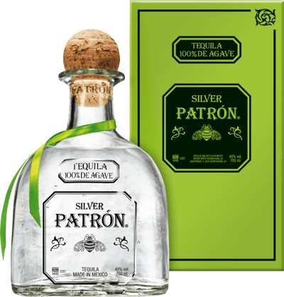 Modelbillede af PATRÓN Silver Tequila 40% 0,7l