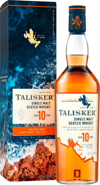 Modelbillede af Talisker 10 YO 45,8% 0,7 l.