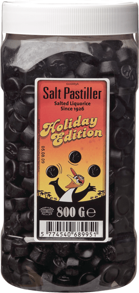 Modelbillede af Holiday Pingvin Saltpastiller 800 g
