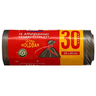 Modelbillede af Vita 100% Recycled affaldspose 30 l.