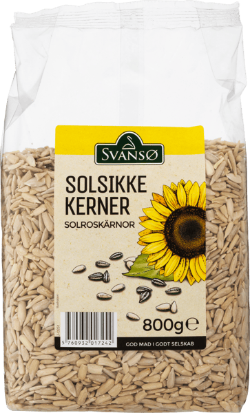 Modelbillede af Solsikkekerner Svansø 800 g