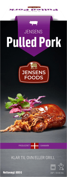Modelbillede af Jensen Pulled Pork 600 g.