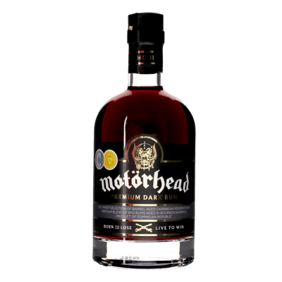 Modelbillede af Motörhead Premium Dark Rum 40% 0,7 l.