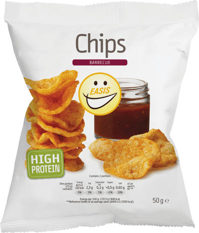 Modelbillede af EASIS BBQ Chips 50g