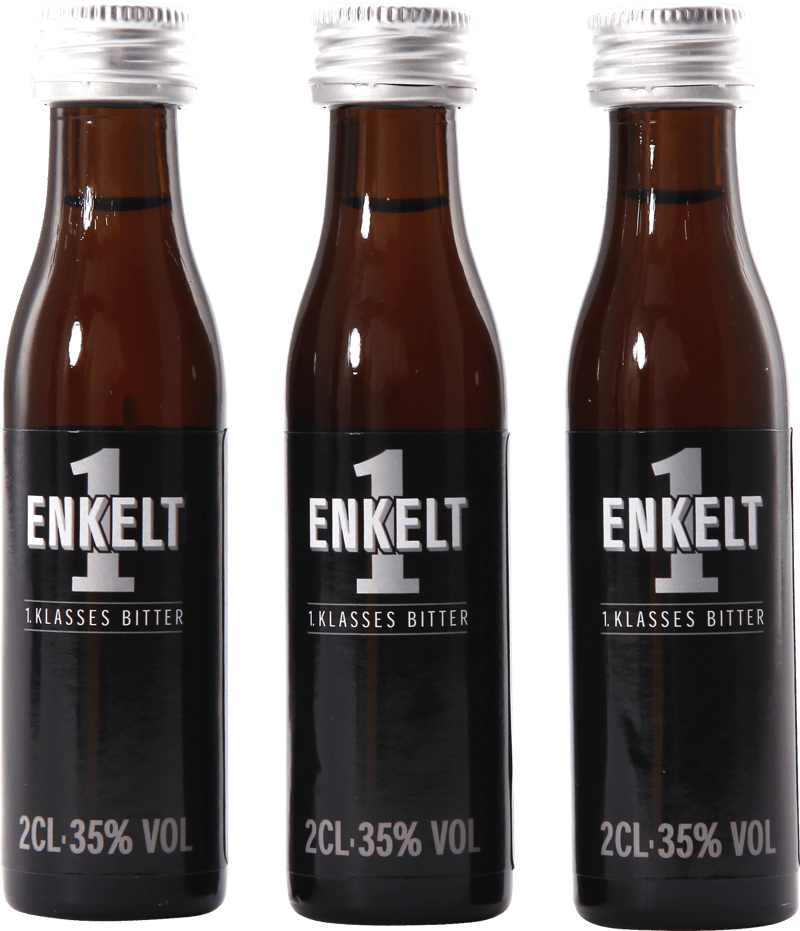 1-Enkelt Miniatureflasker