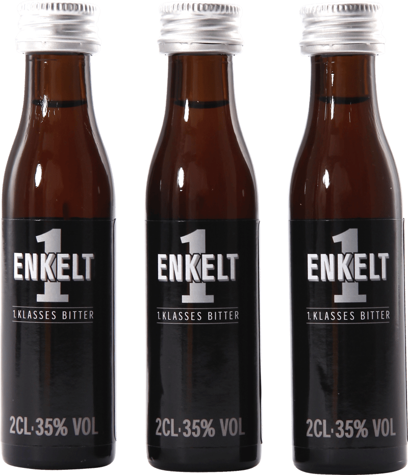 1-Enkelt Miniatureflasker