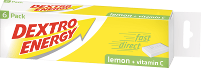 Modelbillede af Dextro Energy Lemon 6-pak