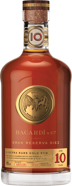 Modelbillede af Bacardi Rum Diez 70cl