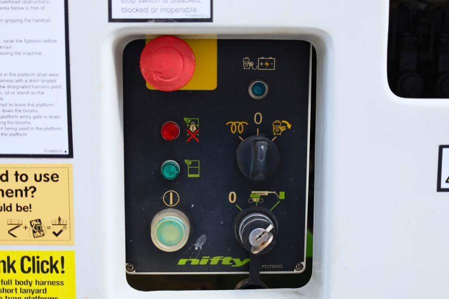 Niftylift HR21 HYBRID Hybrid, 4x4 Drive, 21m Working Height, 2016 NIFTYLIFT - HR21 HYBRID - 90000 Niftylift HR21 HYBRID Hy...