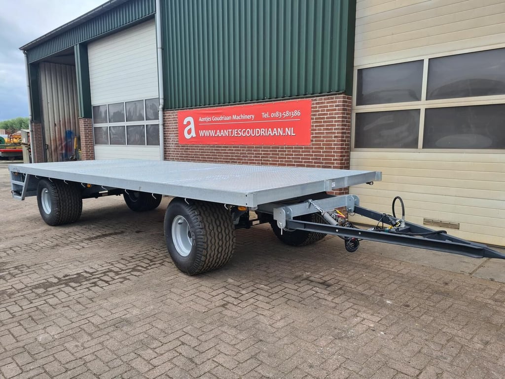 Balenwagen verzinkt 2023 9065 balenwagen verzinkt 2023 0 Flatbed open trailers image 2