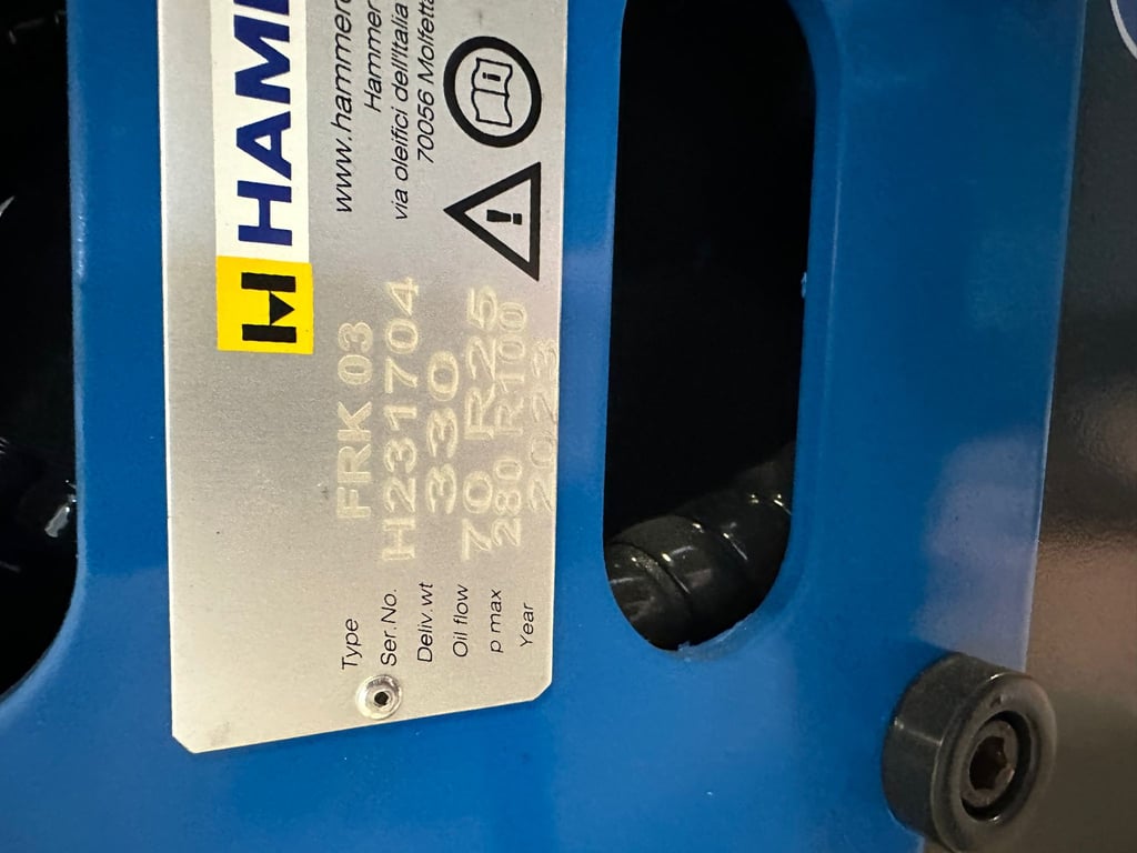 Hammer FRK03 pulverizer 2023 00032267 Hammer FRK03 pulverizer 2023 0 image 9