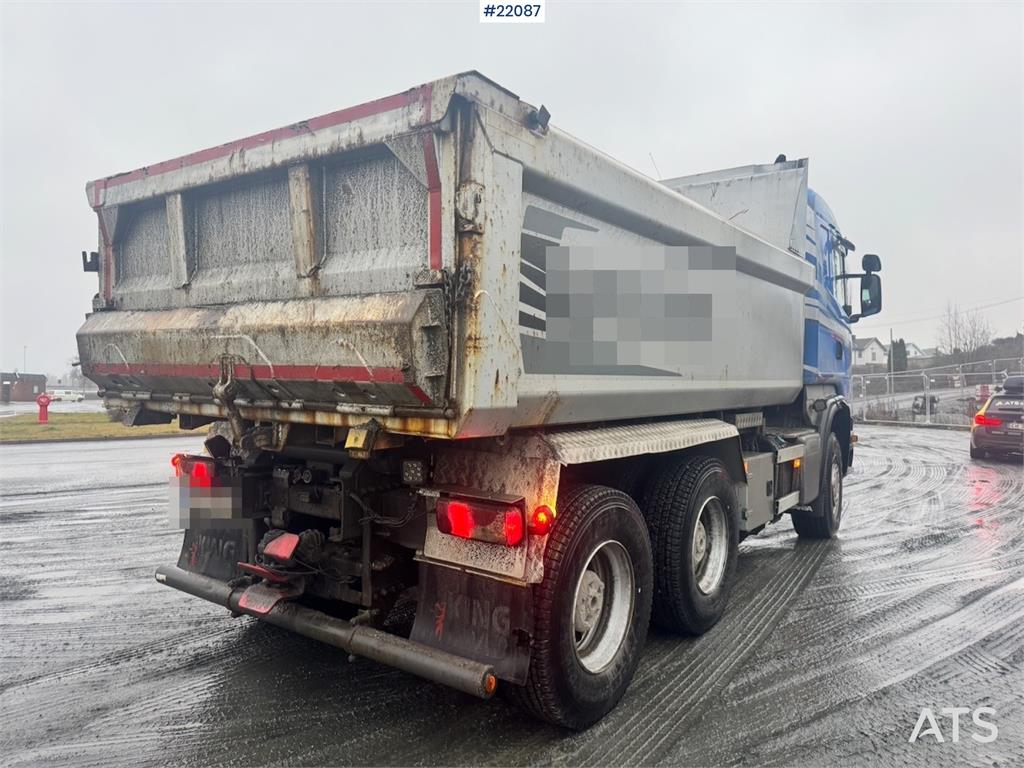 Scania R560 6x4 tipper truck, snow plough equipped, with 2013 22087 R560 6x4 tipper truck, snow plough equipped, with 2013...