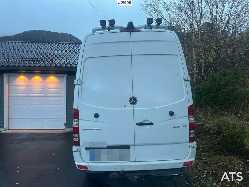 Mercedes-Benz sprinter 516 cdi van. 2018 21608 sprinter 516 cdi van. 2018 1 Closed vans image 4