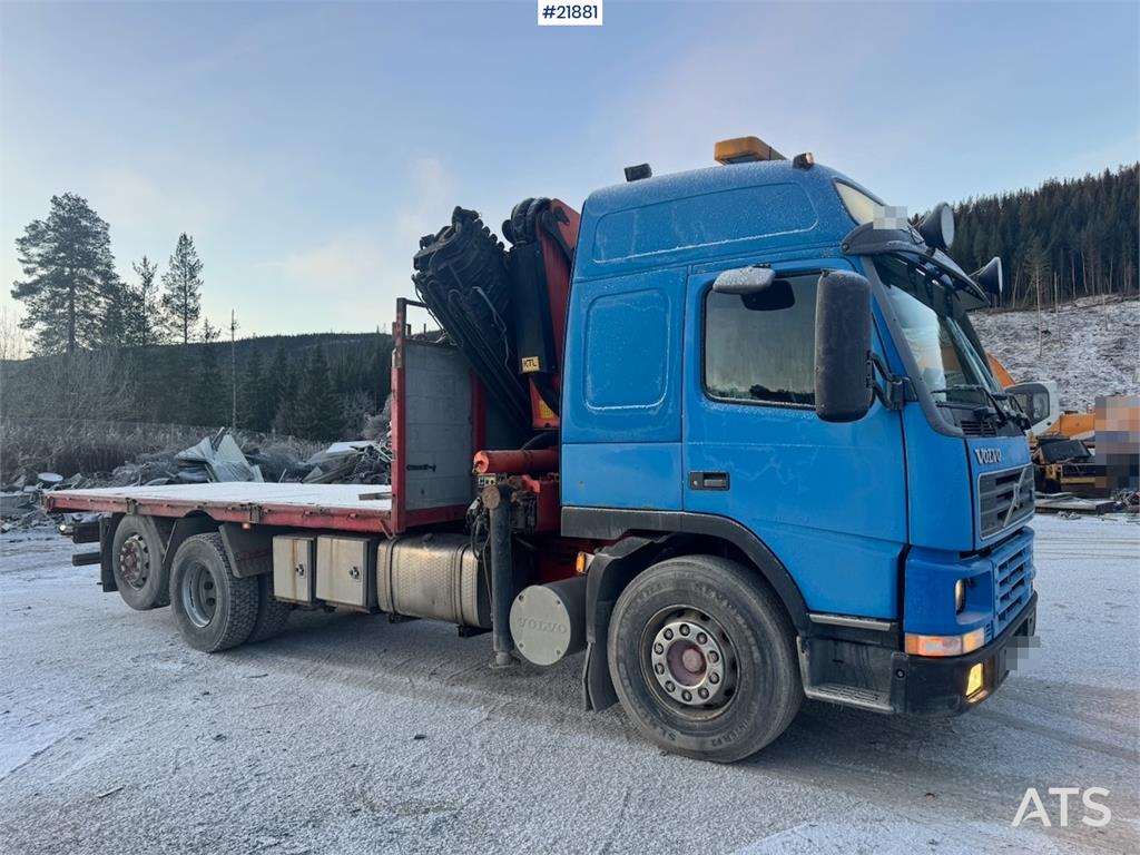 Volvo FM12 6x2 Crane Truck w/ 23 t/m Palfinger Crane WAT 2001 21881 FM12 6x2 Crane Truck w/ 23 t/m Palfinger Crane WAT 200...
