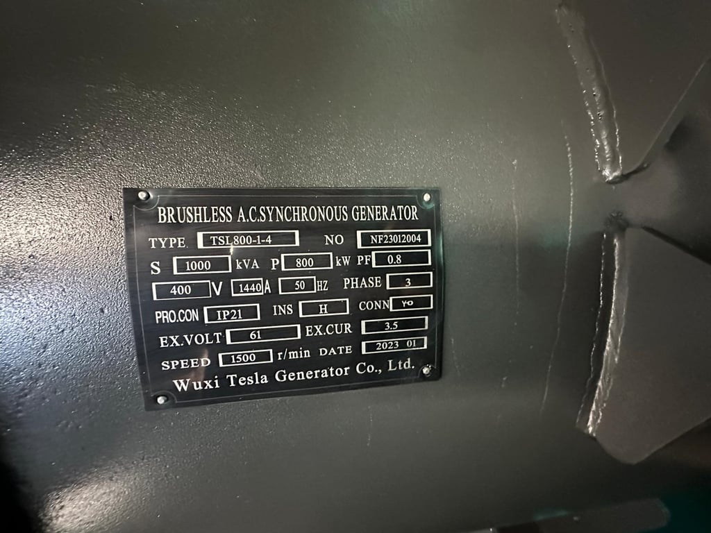 Giga power RT-W800GF 1000 kVA silent generator 2023 00031730 Giga power RT-W800GF 1000 kVA silent generator 2023 0 image 10
