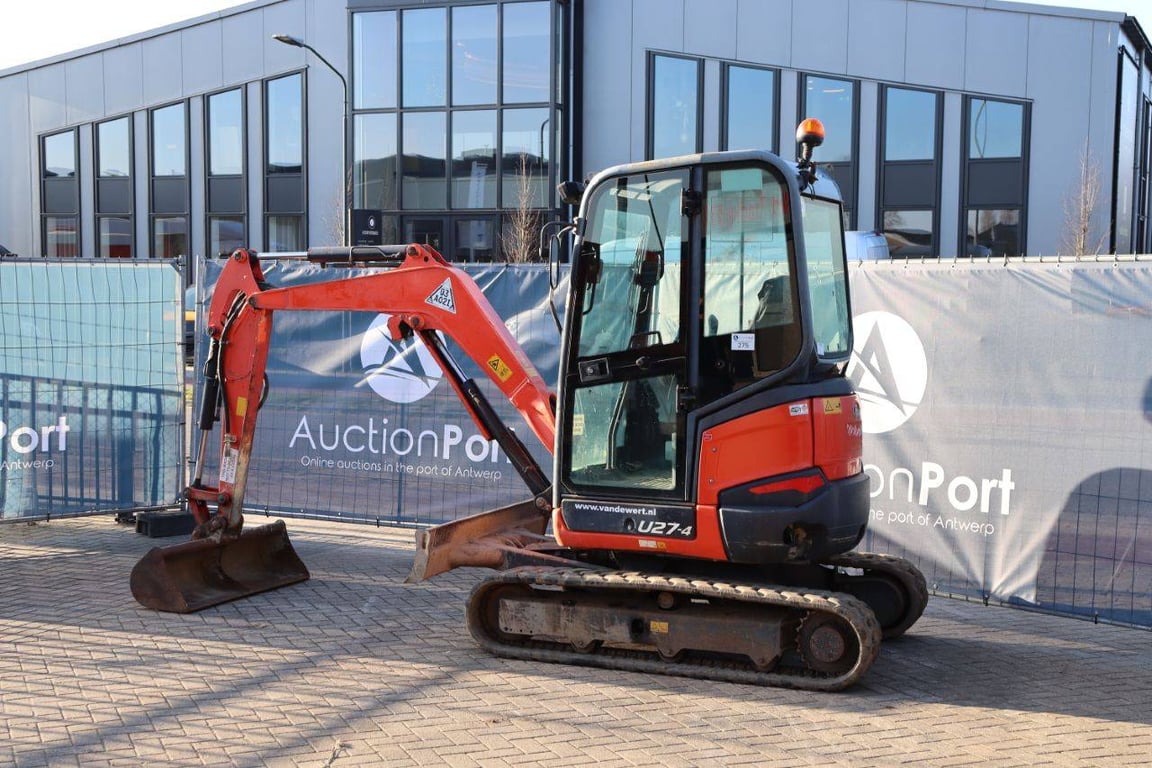 Crawler excavator Kubota U27-4 Diesel 2016 2016 U27-4 2016 1 Crawler Excavators image 3