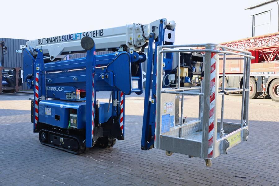 Ruthmann BLUELIFT SA18HD Gasoline / 220V, 18m Working Heigh 2017 RUTHMANN - BLUELIFT SA18HD - 63310 Ruthmann BLUELIFT SA18...