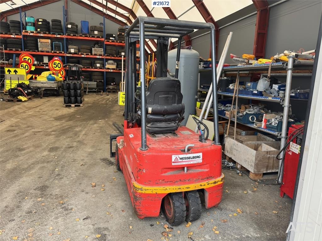 Linde E16 EL Truck w/extensions. 1996 21672 E16 EL Truck w/extensions. 1996 1 Forklift image 4