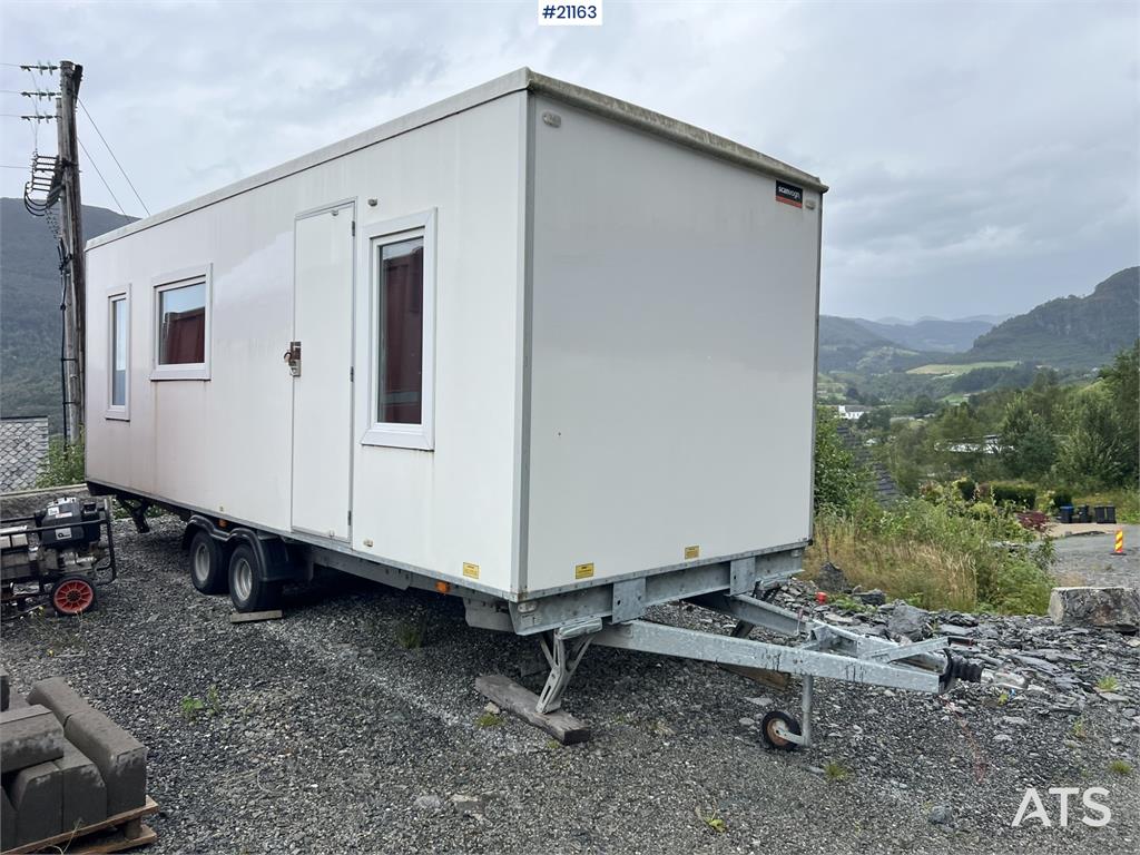 Scanvogn Residential Barracks w/ 2 bedrooms, shower, toilet 2017 21163 Scanvogn Residential Barracks w/ 2 bedrooms, shower...