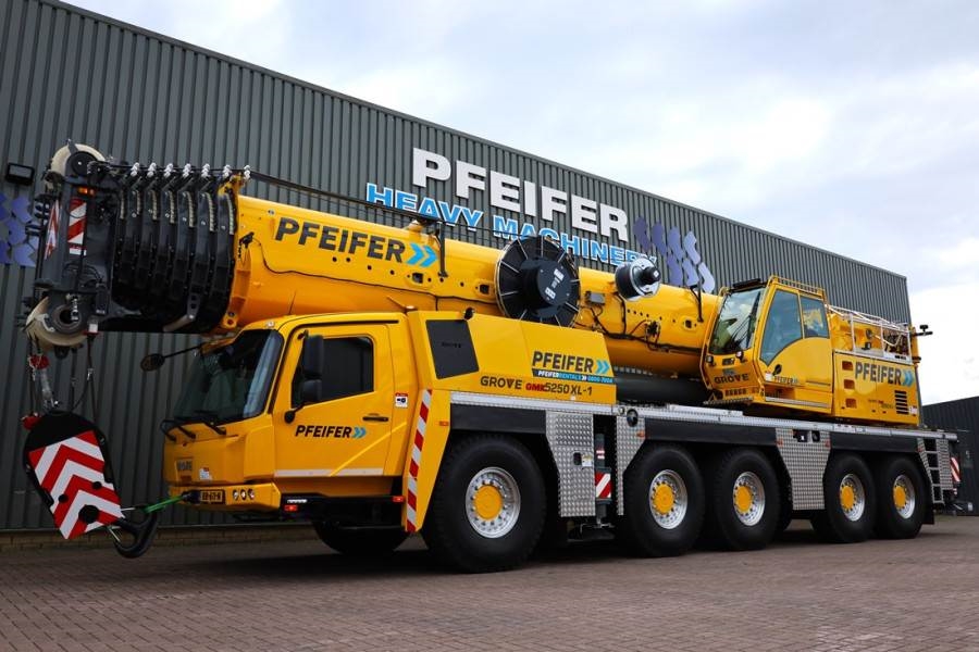 Grove GMK5250XL-1 Available For Rent, Dutch Registration 2025 GROVE - GMK5250XL-1 - 63802 GMK5250XL-1 Available For Rent, ...