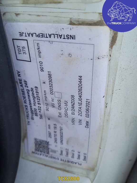 Iveco EuroCargo 120 E25 2014 TC82800 EuroCargo 120 E25 2014 1 image 7
