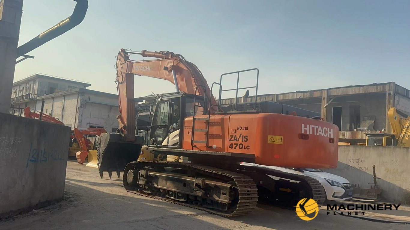 Hitachi ZX470-5G Crawler Excavator 47 TONS GOOD CONDITION ZX470-5G 2019 1 Crawler Excavators image 8