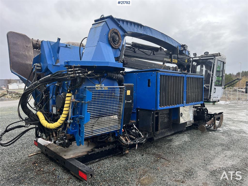 Bruks 806st Bio wood grinders w/ cmt hook frame and epsi 2016 21792 Bruks 806st Bio wood grinders w/ cmt hook frame and ep...