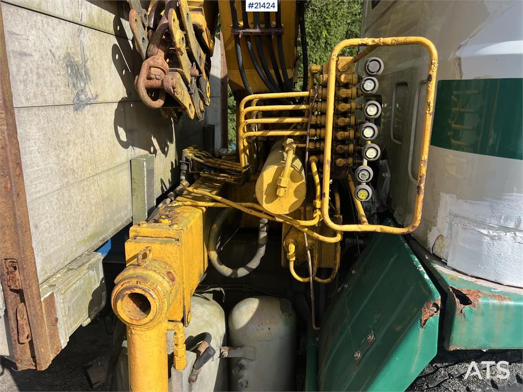 Scania LB 81 6x2 Crane truck w/ 10t/m crane and tipper Re 1978 21424 LB 81 6x2 Crane truck w/ 10t/m crane and tipper Re 19...