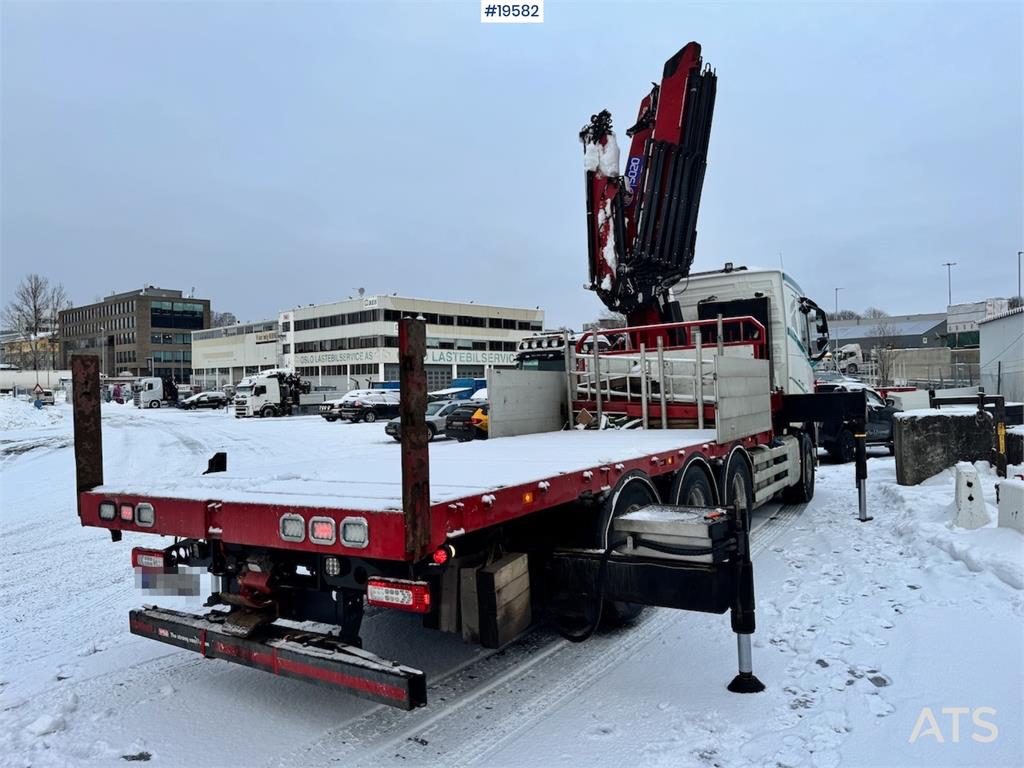 Volvo FH540 8x4 Tridem Crane truck w/ 50 t/m HMF crane w 2019 19582 FH540 8x4 Tridem Crane truck w/ 50 t/m HMF crane w 201...